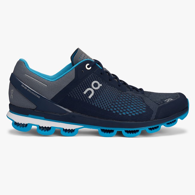 ON Cloudsurfer Mens - Men's Trainers NZ-46891 Midnight/Malibu